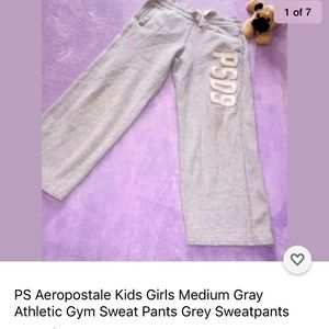 Aeropostale Girls Medium Sweatpants Gym Athletic